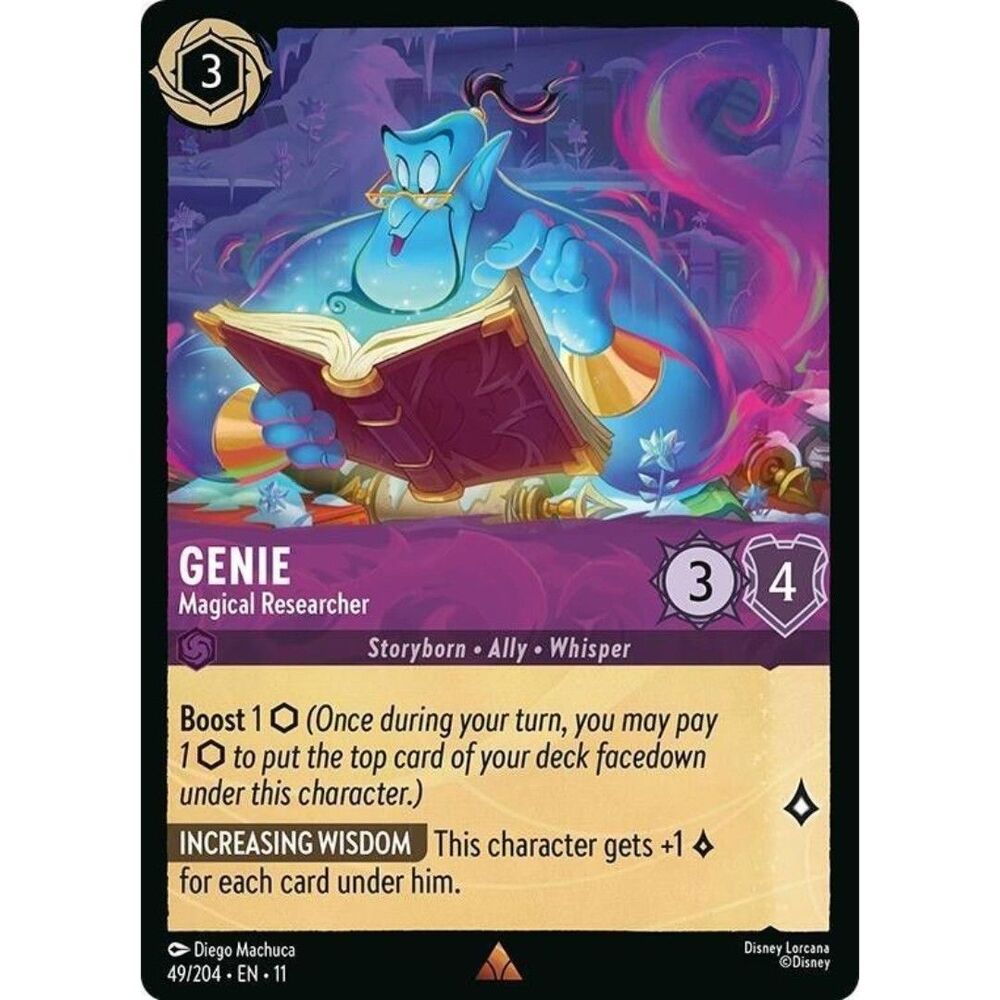 Genie - Magical Researcher Lorcana Winterspell 49/204